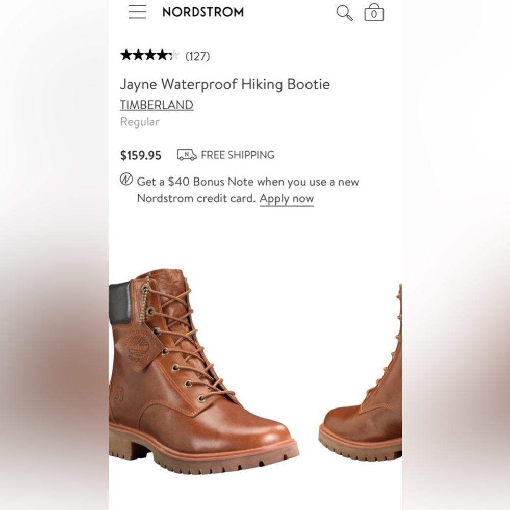Leather Timberland Waterproof Boot